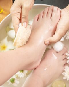 soin des pieds
